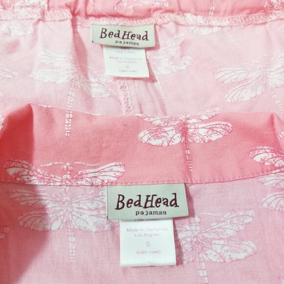Bed Head Pajamas Dragonfly Print Sleepwear PJ Outfit Set Co-Ord Sets - Picture 2 of 13
